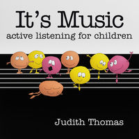 Front cover art for It's Music - active listening for children Front cover art for It's Music - active listening for children