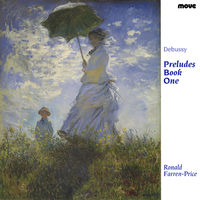 Front cover art for Debussy Preludes Book One Front cover art for Debussy Preludes Book One