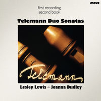 Front cover art for Telemann Duo Sonatas Front cover art for Telemann Duo Sonatas