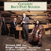 Front cover art for Complete Bach Flute Sonatas, Volume 1 Front cover art for Complete Bach Flute Sonatas, Volume 1