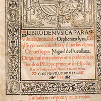 Photograph of Miguel De Fuenllana