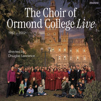 Front cover art for The Choir of Ormond College Live