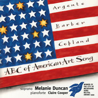 Front cover art for ABC of American Art Song