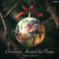 Front cover art for Christmas Around the Piano