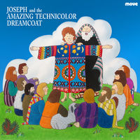 Front cover art for Joseph and the Amazing Technicolor Dreamcoat Front cover art for Joseph and the Amazing Technicolor Dreamcoat
