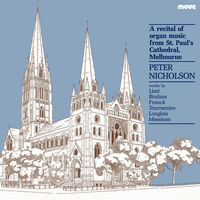 Front cover art for A Recital of organ music from St. Paul's Cathedral Melbourne Front cover art for A Recital of organ music from St. Paul's Cathedral Melbourne