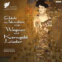 Front cover art for Adele Johnston sings Wagner and Korngold Lieder Front cover art for Adele Johnston sings Wagner and Korngold Lieder