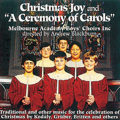 Front cover art for Christmas Joy and a Ceremony of Carols