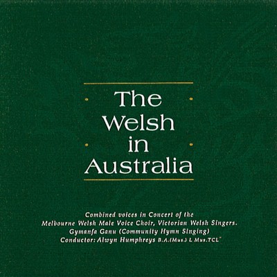 Front cover art for The Welsh in Australia, Volume 1