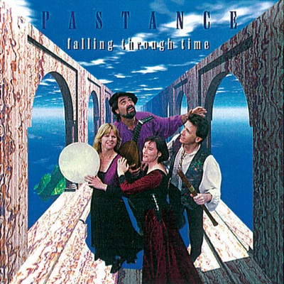 Front cover art for Falling Through Time