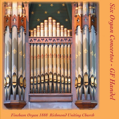 Front cover art for Six Organ Concertos - G. F. Handel  