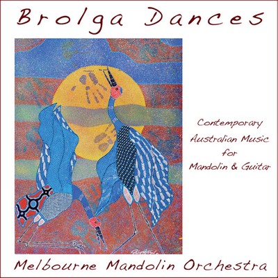 Front cover art for Brolga Dances