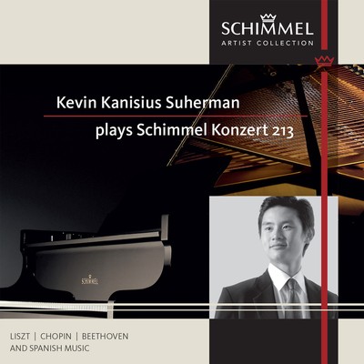 Front cover art for Kevin Kanisius Suherman plays Schimmel Konzert 213