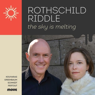 Front cover art for The sky is melting