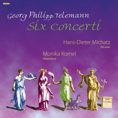 Front cover art for Six Concerti