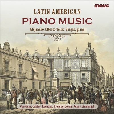 Front cover art for Latin American Piano Music