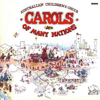 Front cover art for Carols of Many Nations