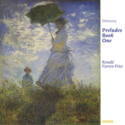 Front cover art for Debussy Preludes Book One