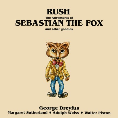 Front cover art for Rush, The Adventures of Sebastian the Fox and Other Goodies