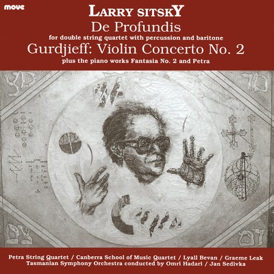 Front cover art for Larry Sitsky: De Profundis