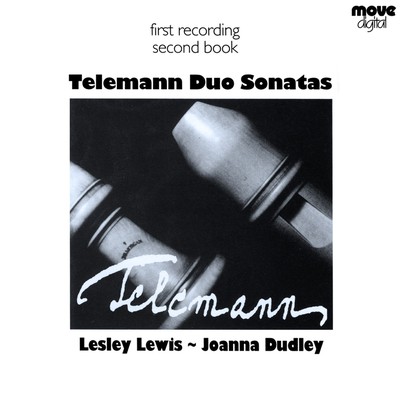 Front cover art for Telemann Duo Sonatas
