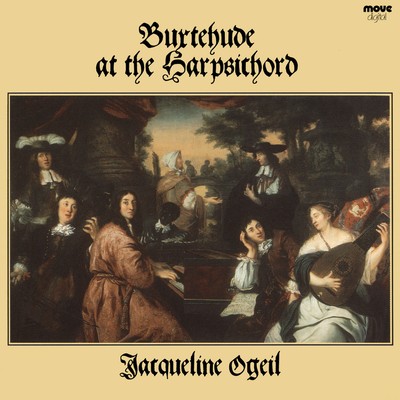 Front cover art for Buxtehude at the Harpsichord