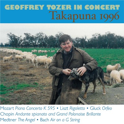 Front cover art for Geoffrey Tozer in Concert: Takapuna 1996