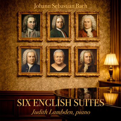 Front cover art for Six English Suites