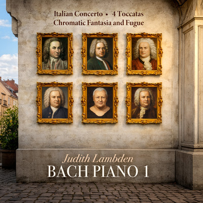 Front cover art for Bach Piano 1