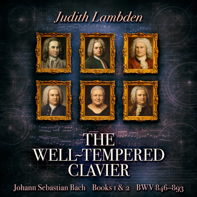 Front cover art for The Well-Tempered Clavier: Books 1 and 2