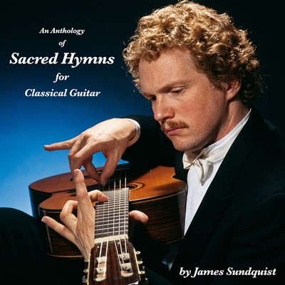 Front cover art for An anthology of sacred hymns for classical guitar