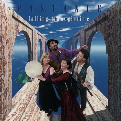 Front cover art for Falling Through Time