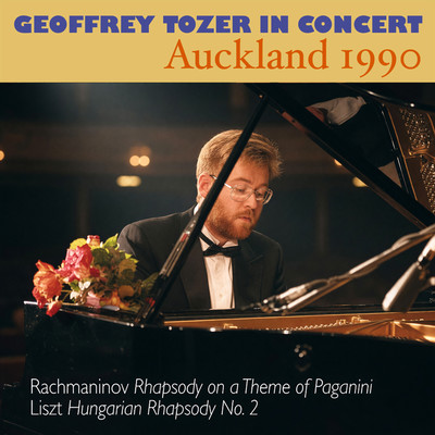 Front cover art for Geoffrey Tozer in Concert: Auckland 1990