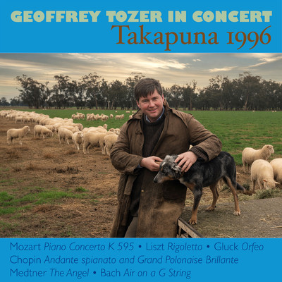 Front cover art for Geoffrey Tozer in Concert: Takapuna 1996