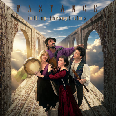 Front cover art for Falling Through Time