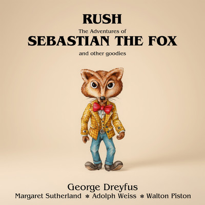 Front cover art for Rush, The Adventures of Sebastian the Fox and Other Goodies
