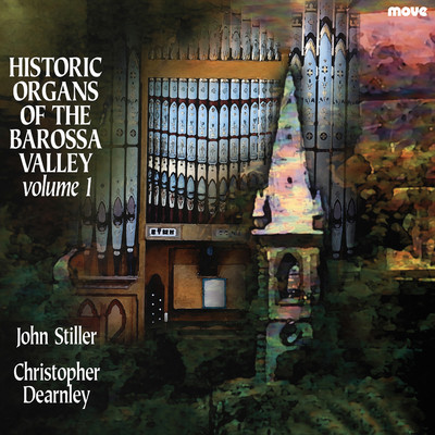 Front cover art for Historic Organs of the Barossa Valley, Volume 1