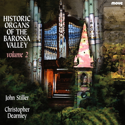 Front cover art for Historic Organs of the Barossa Valley, Volume 2