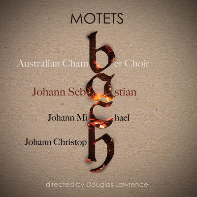 Front cover art for Bach Motets