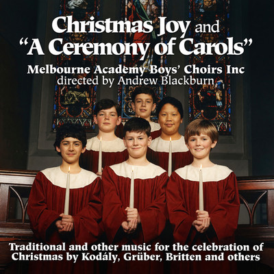 Front cover art for Christmas Joy and a Ceremony of Carols
