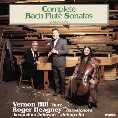 Front cover art for Complete Bach Flute Sonatas, Volume 1