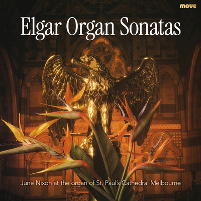 Front cover art for Elgar Organ Sonatas